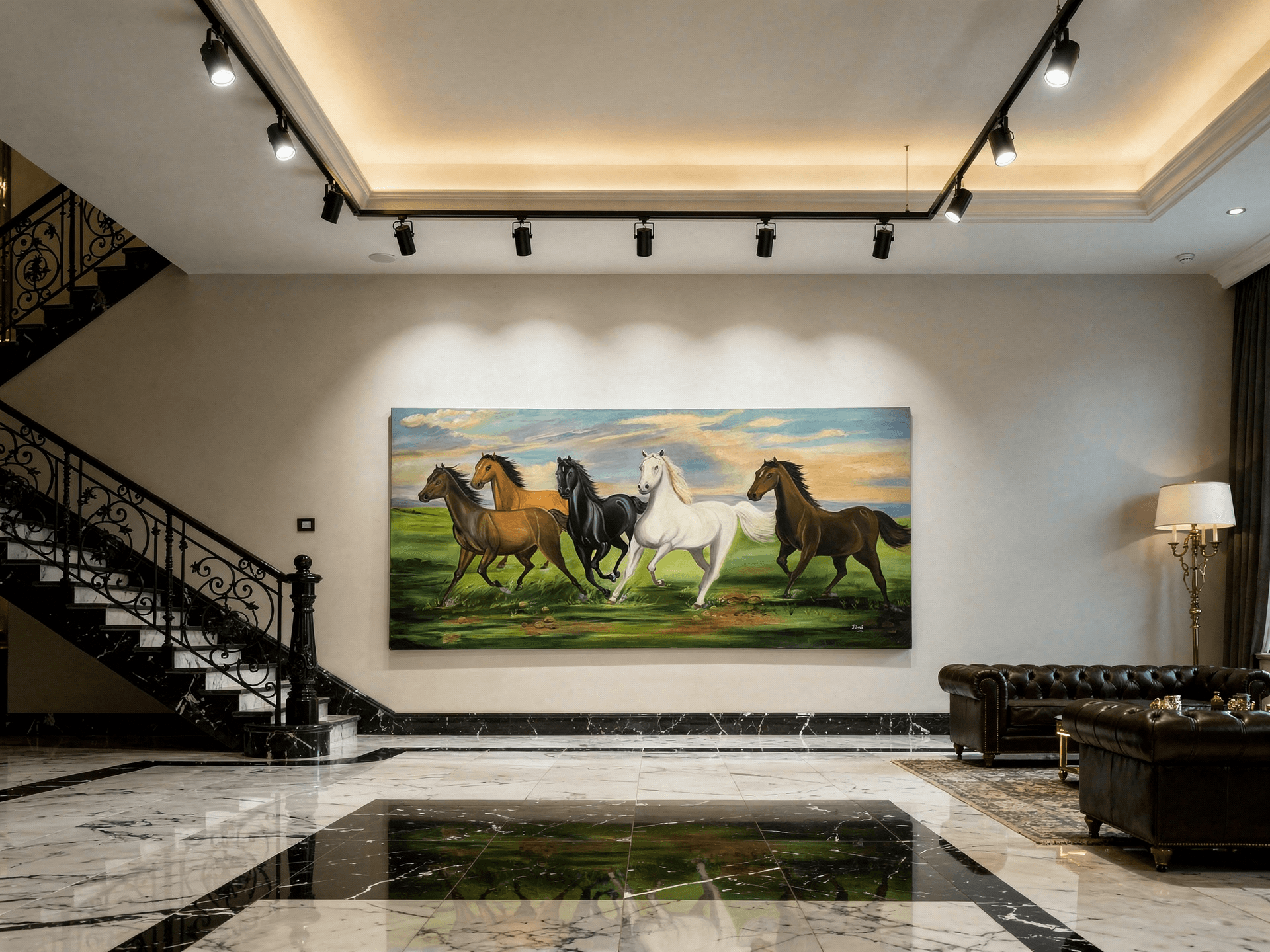 Wild Horses — detail