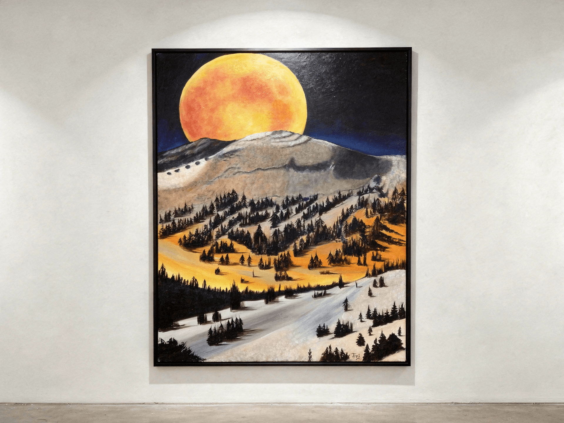 Harvest Moon Mountain — on wall