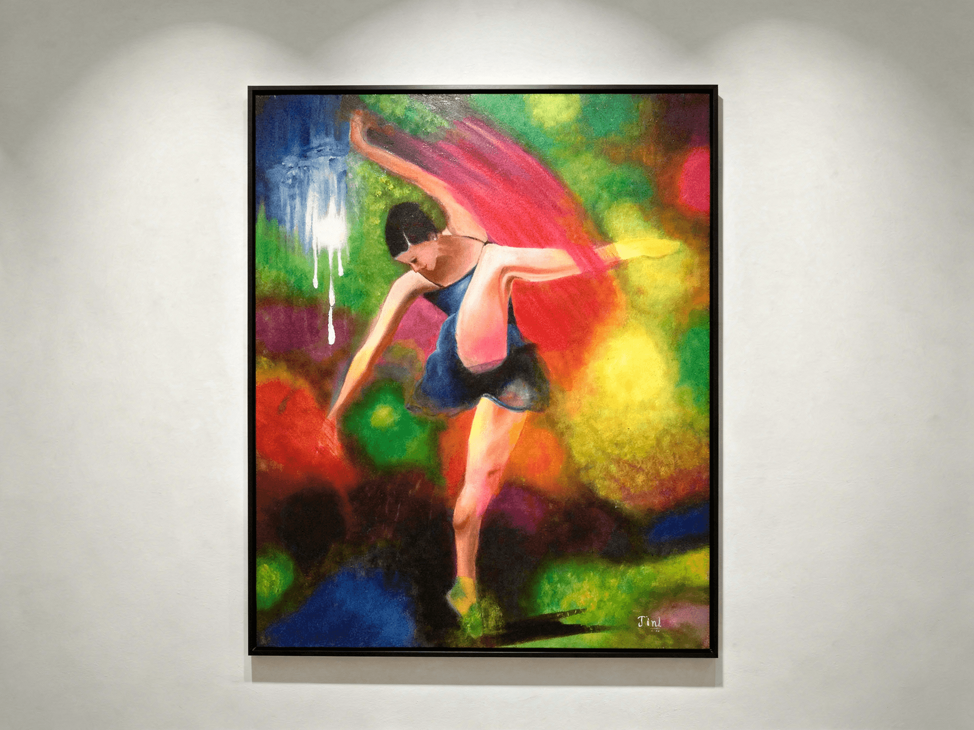 The Dancer — on wall